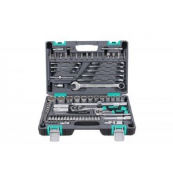 Набор инструментов 1/2, 1/4 82пр.STELS